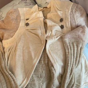 Free People cropped sweater